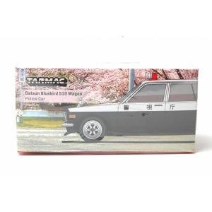 1/64  ダットサン ブルーバード 510 ワゴン パトカー TARMAC