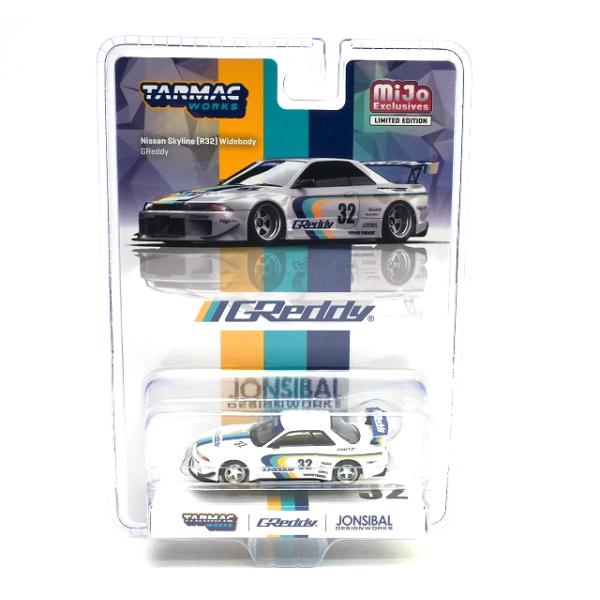 1/64 NISSAN SKYLINE GT-R R32 WIDEBODY JONSIBAL DES...