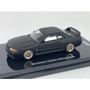 日産 スカイライン GT-R (R32) マットブラック The Diecast Company S...