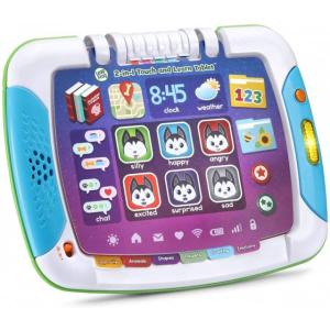 リープフロッグ（LeapFrog) 2 in 1 Touch & learn Tablet 【さわっておしゃべり タブレット型ブック】｜iicao