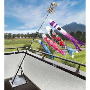 プレミアムベランダスタンドセット 鯉のぼり 徳永【金太郎 大翔】 サイズ選べる 2〜1.5m｜飯田人形 Yahoo!店