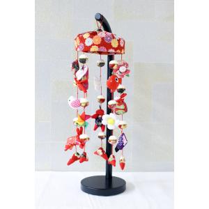 雛飾り　さげもん　吊るし飾り　柳川さげもん認定品① 柳川さげもん美草 初雛のつるし飾り正式型 極上 正絹51さげ飾り