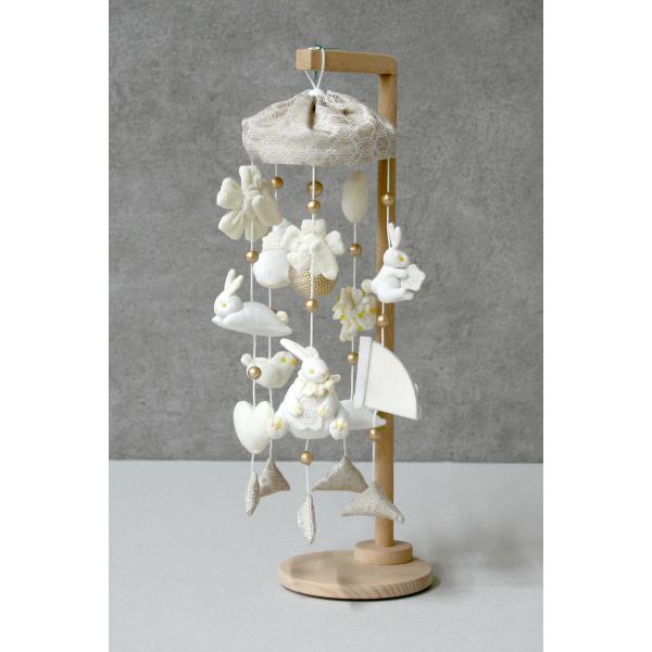 つるし雛 つるし飾り 雪乃（ゆきの） 台付一式 化繊布 186956 [DC-4398]