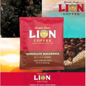 LION COFFEE（ライオンコーヒー） 100%コナコーヒー 4袋セット 豆 7oz