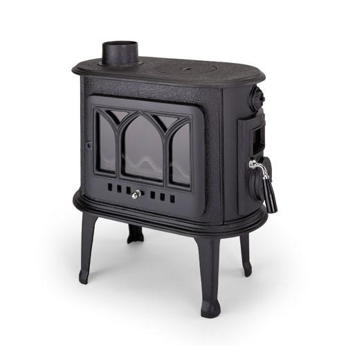 薪ストーブST-507DX　暖房面積約10〜15坪　煙突径105mm　鋳物 リビング　居間　暖炉　ま...