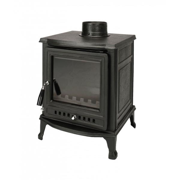 薪ストーブST-0147-11　暖房面積約15〜30坪　煙突径150mm【配送は営業所止めです】 鋳...