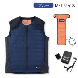 ゼノア ヒートベストPro キット M・Lサイズ ブラック 専用バッテリー