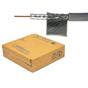 二幸電気工業 TV用アンテナケーブル 4C同軸ケーブル(薄灰）100m S-4C-FB-ALPG