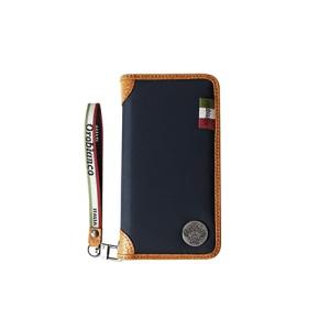 iPhoneXRケース Orobiancoカバー/Navy 4573431680753