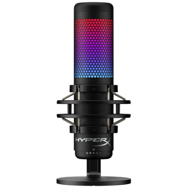 HyperX QuadCast S USBコンデンサーマイク HMIQ1S-XX-RG/G (4P5...