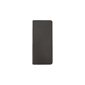 LORNA PASSONI Kipskin Leather Folio Case for Xperia 1／ネイビー 4580395329864