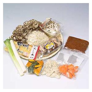 ほうとう うどん 鍋 こだわりのきのこほうとう鍋セット 約2〜3人前