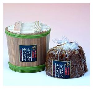 みそ 古処寒仕込み合わせ味噌 木樽入り