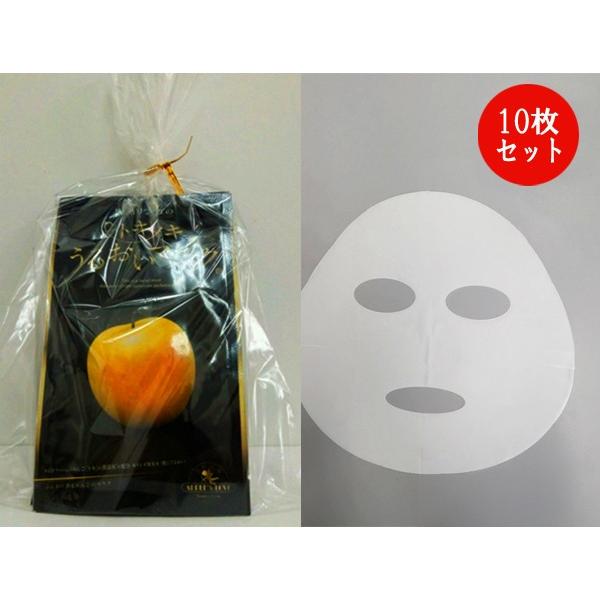 トキメキ うるおいマスク 10枚セット【青森県弘前市/りんご/果実水/フェイシャルマスク/タムラファ...