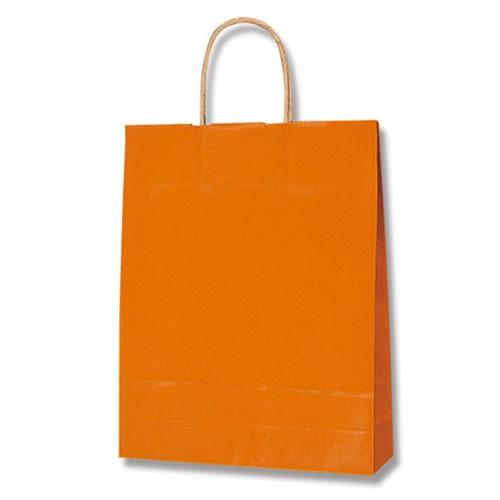 紙袋 25チャームバッグ ＭＳ１　（未晒　オレンジＣ ＃3276808　HEIKO）　５０枚入り
