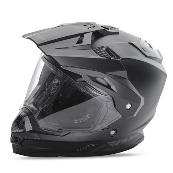 送料無料　FLY　RACING　TREKKER　フライ　トレッカー　ヘルメット　MATT BLACK...