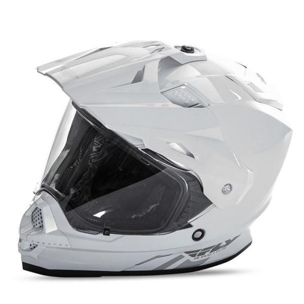 送料無料　FLY　RACING　TREKKER　フライ　トレッカー　ヘルメット　WHITE　2XL　...