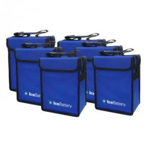 Icebattery 6個セット アイスバッテリー 保冷剤付縦型バッグ 6個セット Ib Verticalbox 6p 試合 試合 ピクニック ピクニック クーラーボックス ab いいもの発見商店ヤフー店