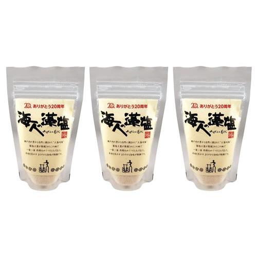 (ネコポス発送) 海人の藻塩 100g×3袋 　