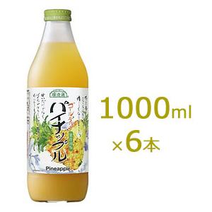 マルカイ 順造選 ゴールデンパイナップル 1000ml×6本 パイナップルジュース