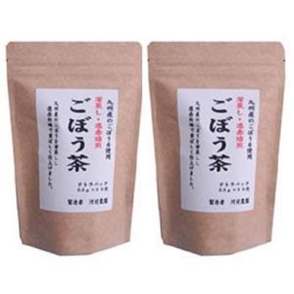 河村農園 九州産ごぼう茶 2.5g×30包 2袋セット 国産ごぼう茶 便秘 ティーバッグ ティーパッ...