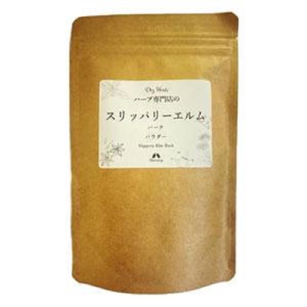 (ネコポス発送) カリス成城 スリッパリーエルム バーク パウダー 100g ハーブティー 　
