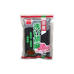 健康フーズ  国産 洗い胡麻(黒) 60g