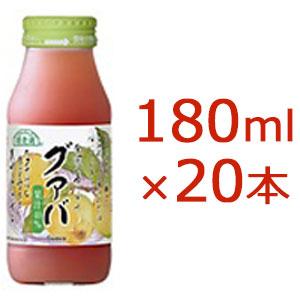 マルカイ 順造選 グァバ(グアバ)ジュース 180ml×20本 : いいもの