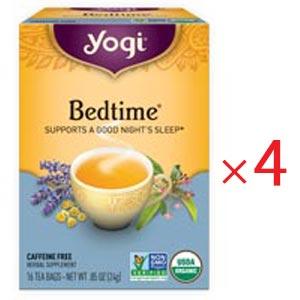 YOGI TEA(ヨギティー) ベッドタイム 4箱セット