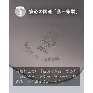 PTYGRACE チタンまな板 Ti+ ティー...の詳細画像4