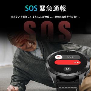 スマートウォッチ 日本製センサー 血圧/糖測定...の詳細画像5