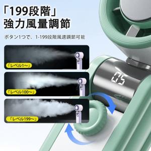 扇風機 小型 dcモーター ネッククーラー 冷...の詳細画像4