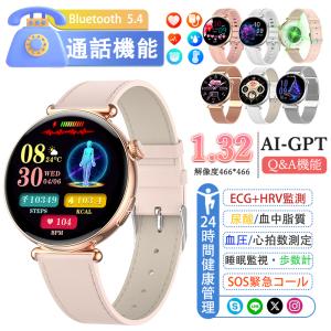 スマートウォッチ 日本製センサー 医療レベル心電...の商品画像