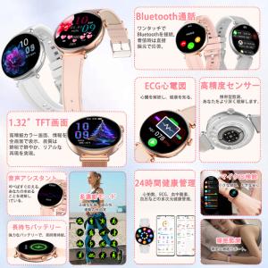 スマートウォッチ 日本製センサー 医療レベル心...の詳細画像1