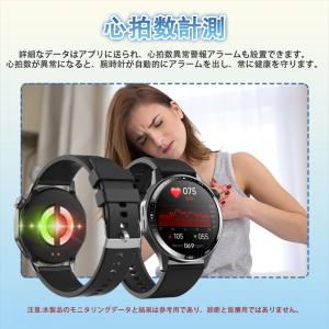 スマートウォッチ 血中酸素 血圧測定 心拍数 ...の詳細画像5