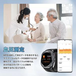 スマートウォッチ 医療レベル健康- 高精度エア...の詳細画像5