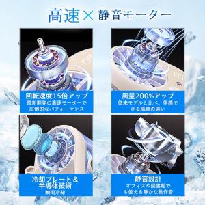 扇風機 クリップファン 半導体冷却 風量調節 ...の詳細画像5