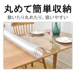 2026最新 テーブルクロス 撥水 透明 円形...の詳細画像5
