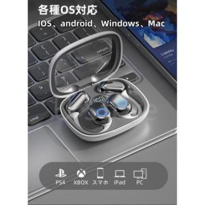 空気伝導ワイヤレスイヤホン オープンイヤー B...の詳細画像2