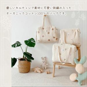 マザーズバッグ 大容量 トート 軽量 キルトバ...の詳細画像1