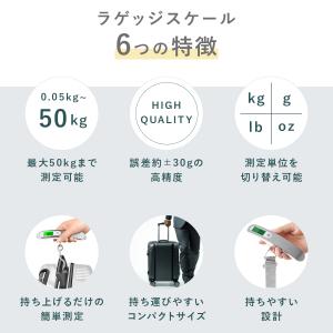 ラゲッジスケール デジタルスケール 吊り下げ式...の詳細画像3