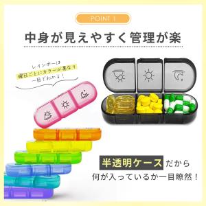 ピルケース 1週間 携帯用 1日3回 7日分 ...の詳細画像2