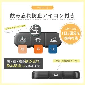 ピルケース 1週間 携帯用 1日3回 7日分 ...の詳細画像3