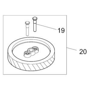マキタ makita 14.4V 160mm 充電式芝生 バリカン MUM602DZ用 ギヤ12