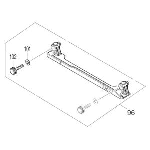 マキタ makita 18V 125mm 充電式 マルノコ HS474DZ 用サブベース 