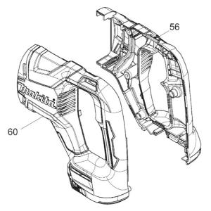 マキタ（makita） シュー レシプロソー部品 JR187D JR147D JR360D