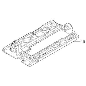 マキタ makita 100mm 防じんマルノコ KS4100F 用 ベース 318448-5 丸の