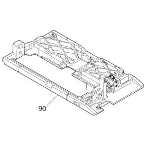 マキタ makita 100mm 防じん マルノコ KS4000FX 用 ベース マキタ makita 100mm 防じん マルノコ KS4000FX 用 ベース