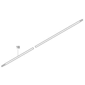 マキタ makita 40V 80Vmax 充電式 草刈機 MUR012GZ 用 シャフト 3278...