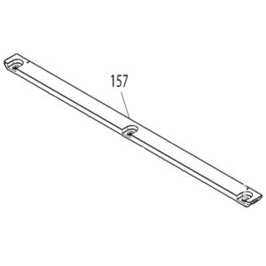マキタ makita 40Vmax 165mm 充電式 スライド マルノコ LS009GZ 用 刃口板 413C45-1 部品 修理 パーツ 丸のこ 丸鋸 丸ノコ 建築 大工